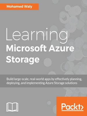 cover image of Learning Microsoft Azure Storage